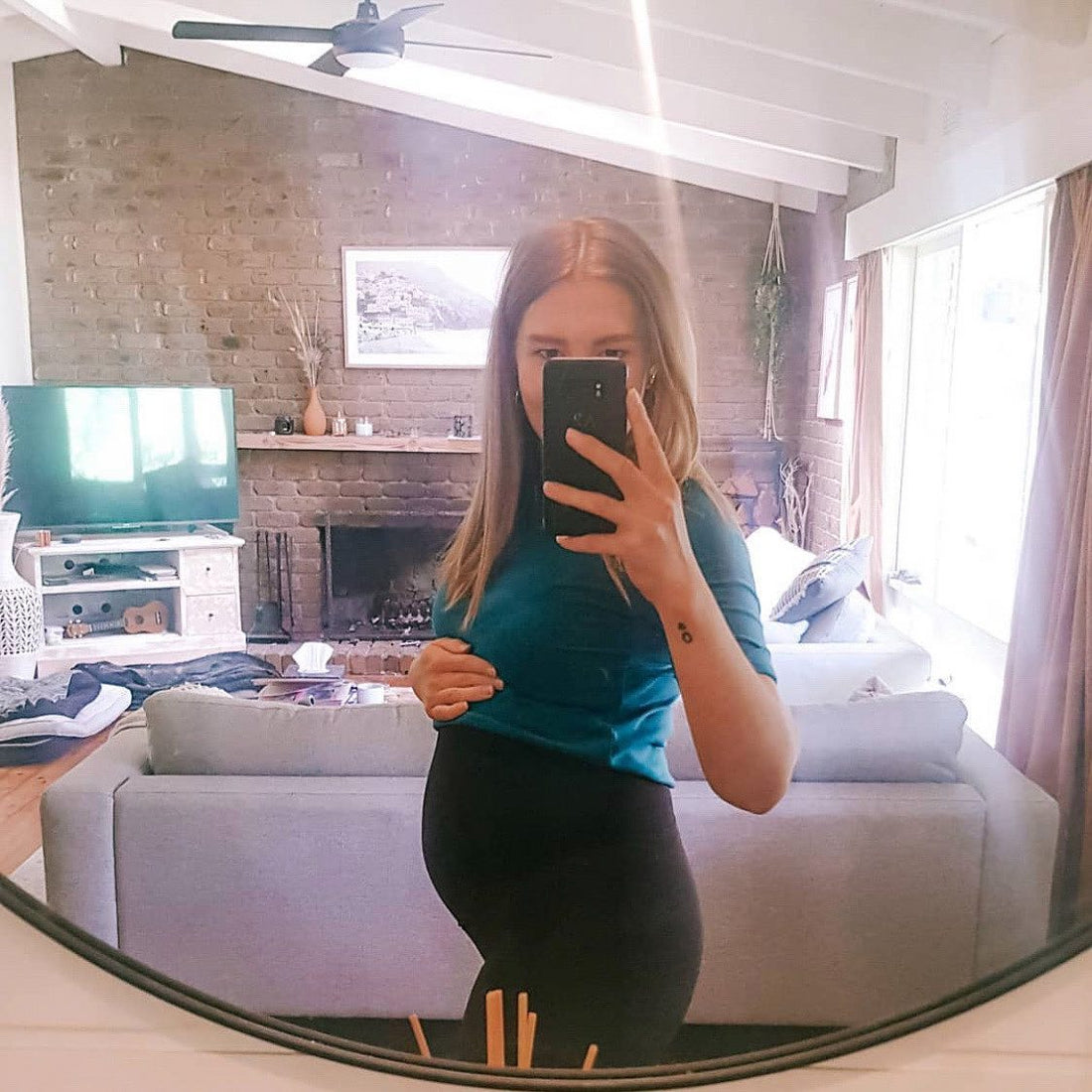 Maternity shorts: because thighs need freedom too