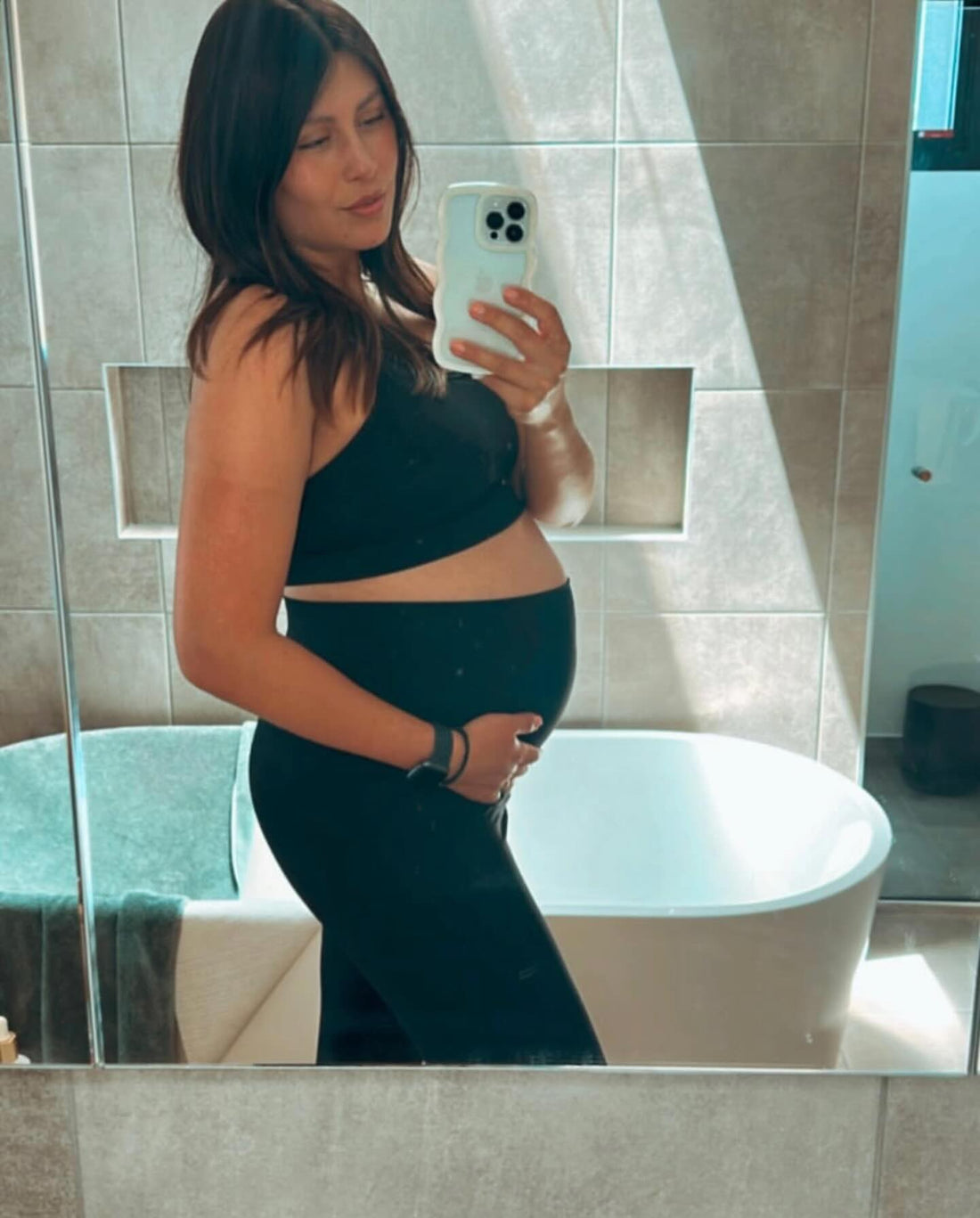Pregnant, powerful, and pantsless — kind of