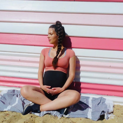 emama Maternity Bike Shorts - Black