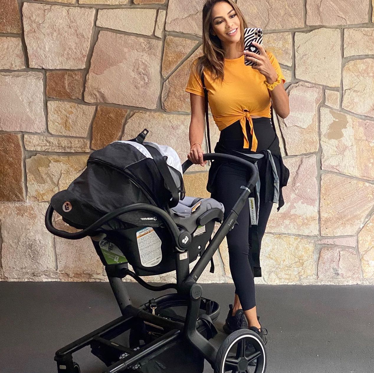 Pregnancy Recovery Emama 3/4 Leggings - Pockets FINAL SALE