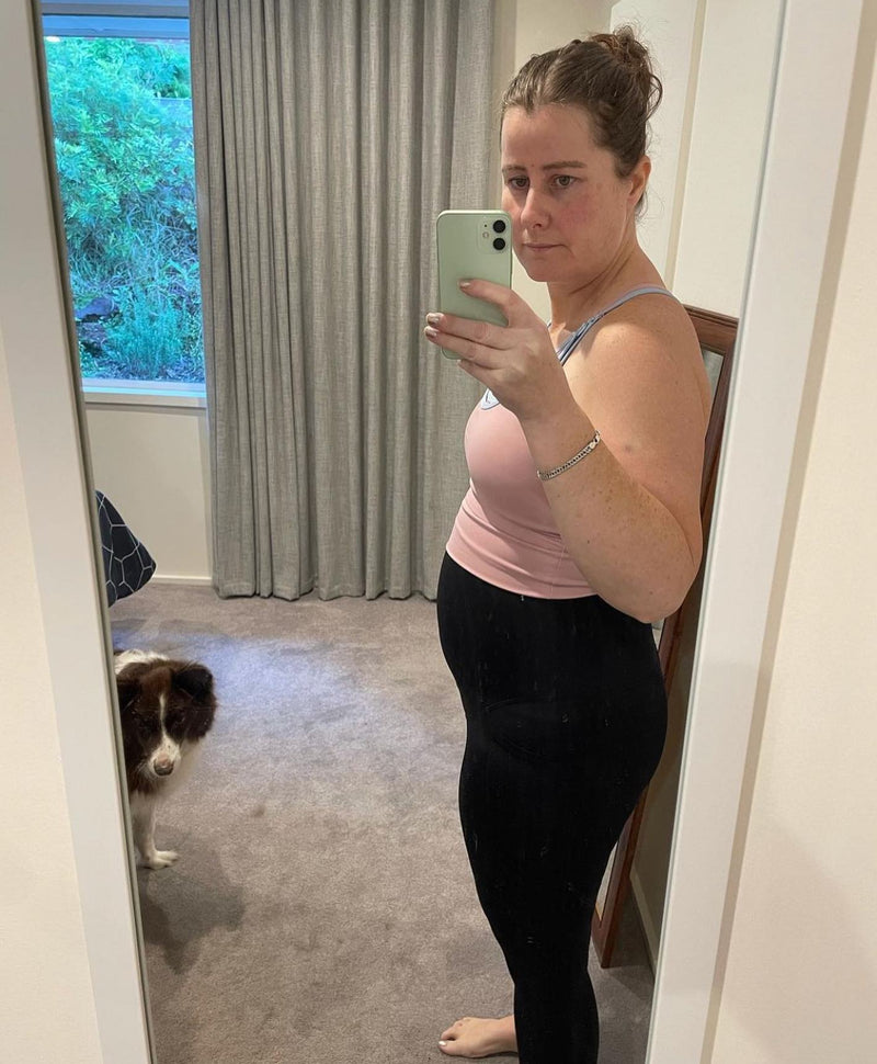 3/4 Maternity Leggings - Black FINAL SALE
