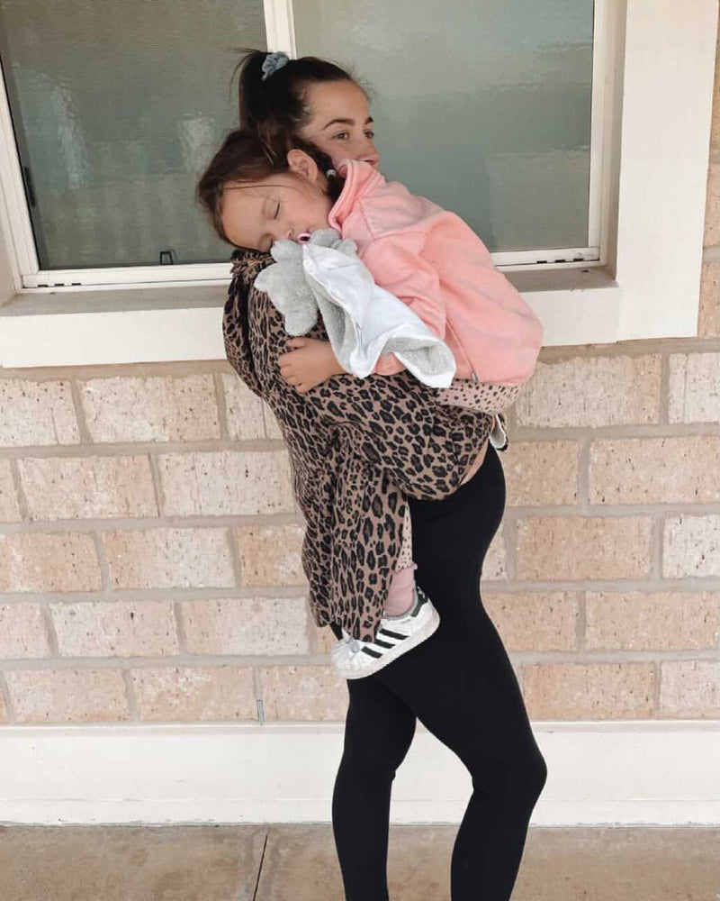 Emama Umstands- Leggings Lang + Taschen - Schwarz
