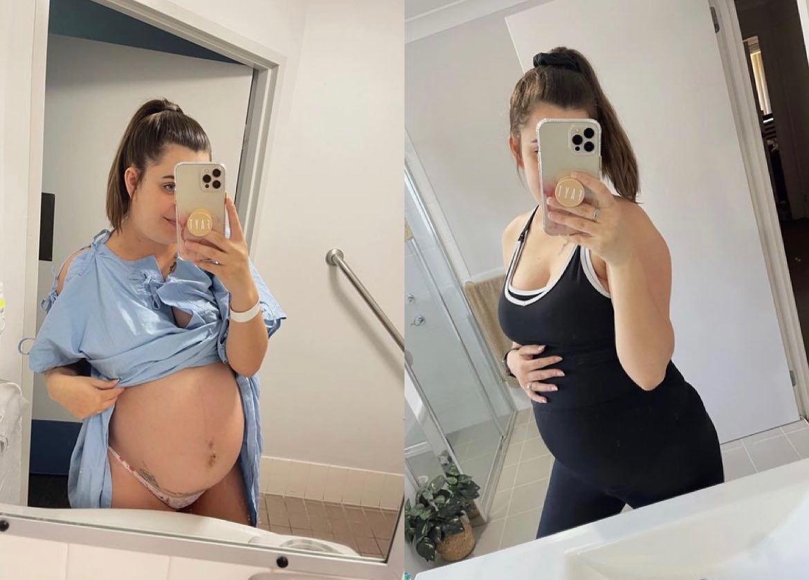 Pregnancy Recovery Emama Full Length Leggings