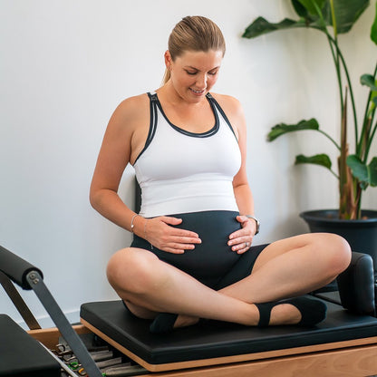 emama Maternity Bike Shorts - Black