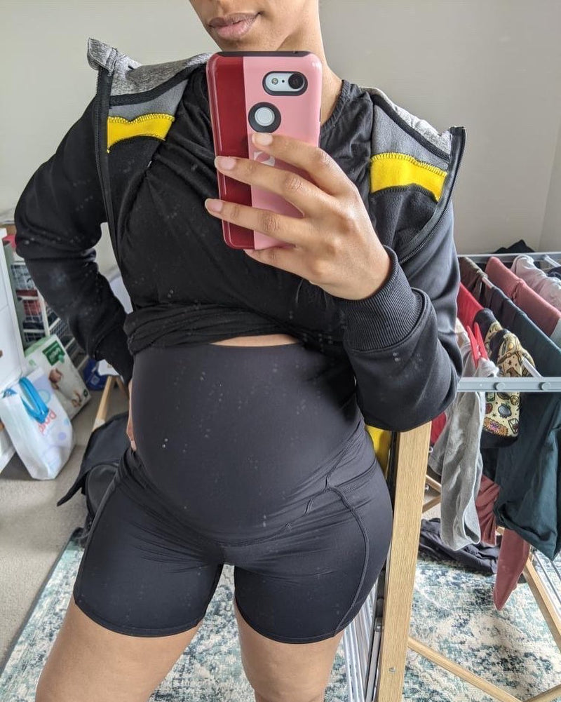 emama Umstands- Bike Shorts - Schwarz
