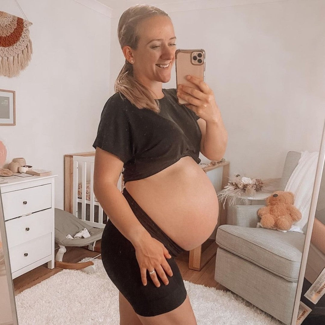 emama Maternity Bike Shorts - Black