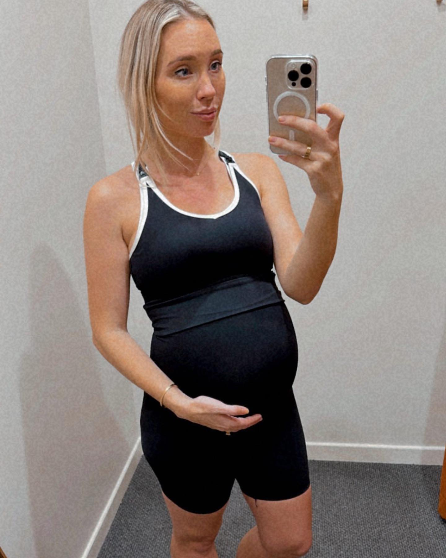 emama Maternity Bike Shorts - Black