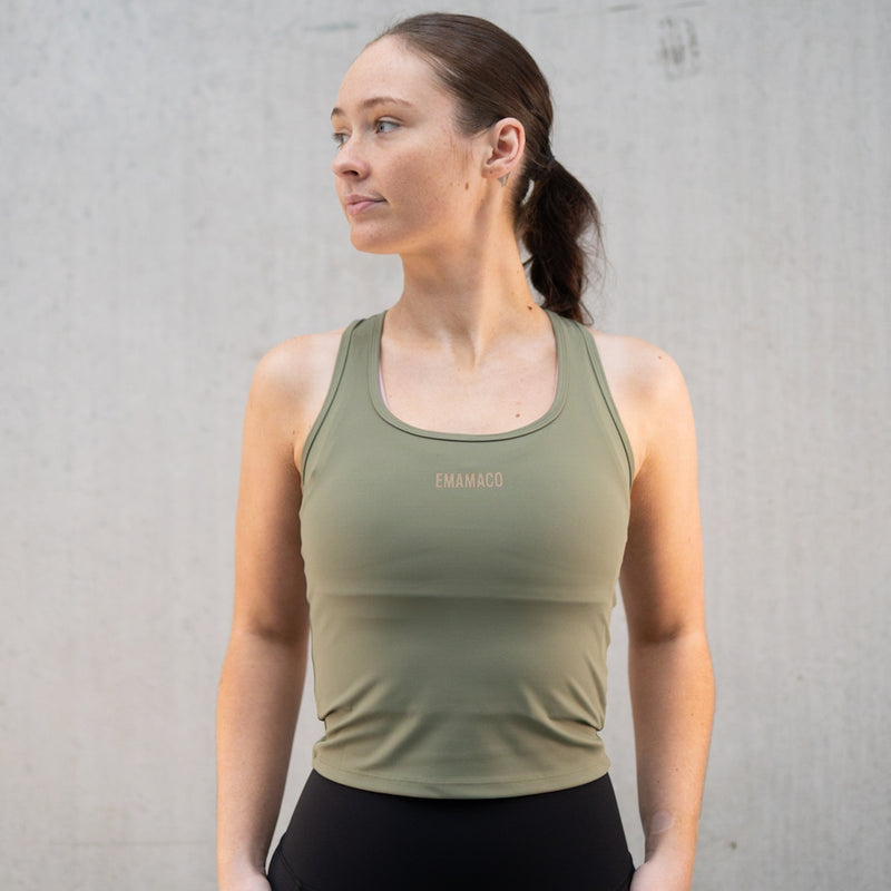 Racer Back Pastel Green ABVERKAUF