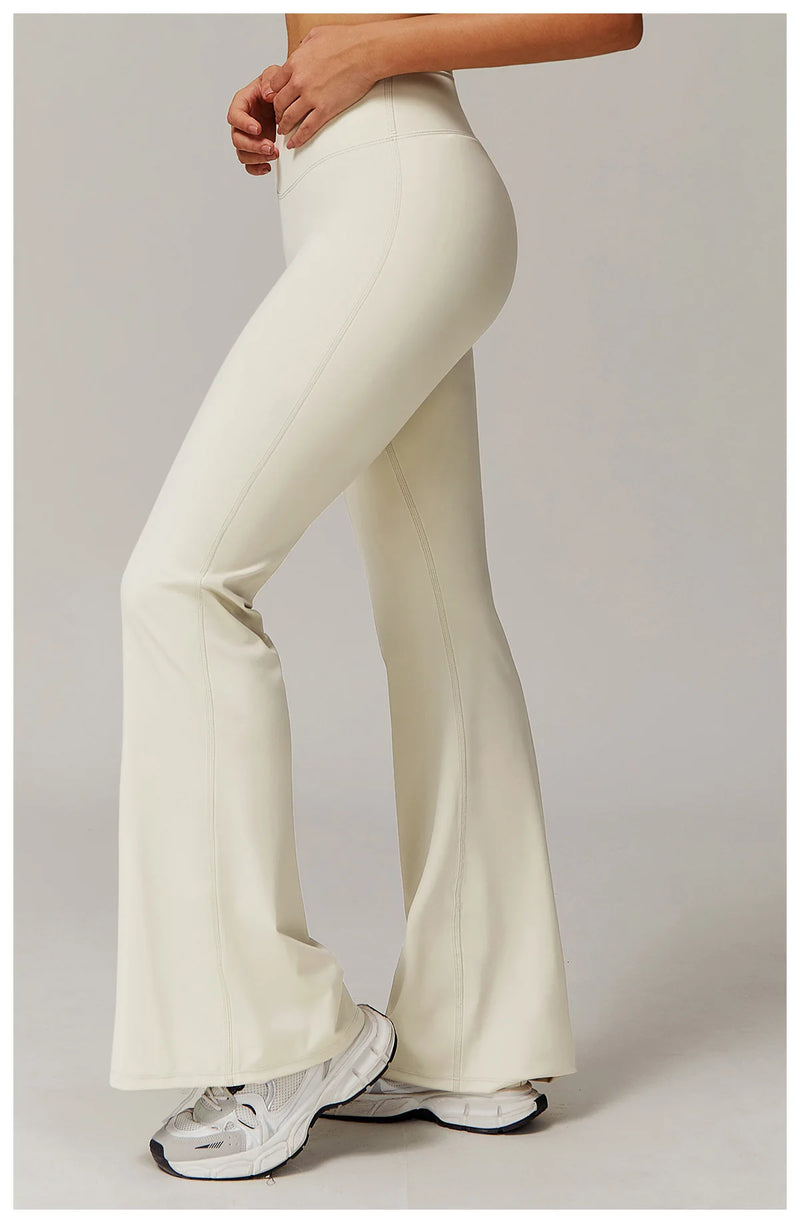 Flared Leggings - mum tum hiding
