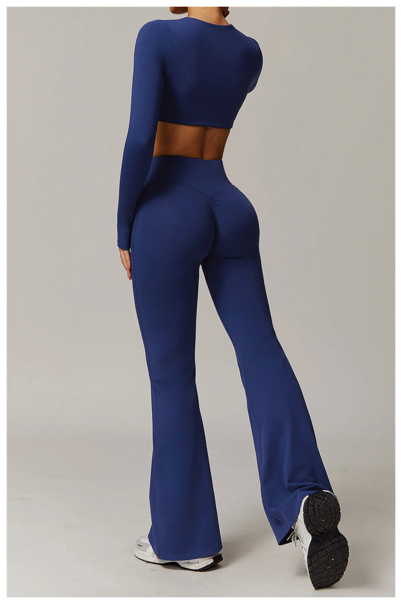 Flared Leggings - mum tum hiding