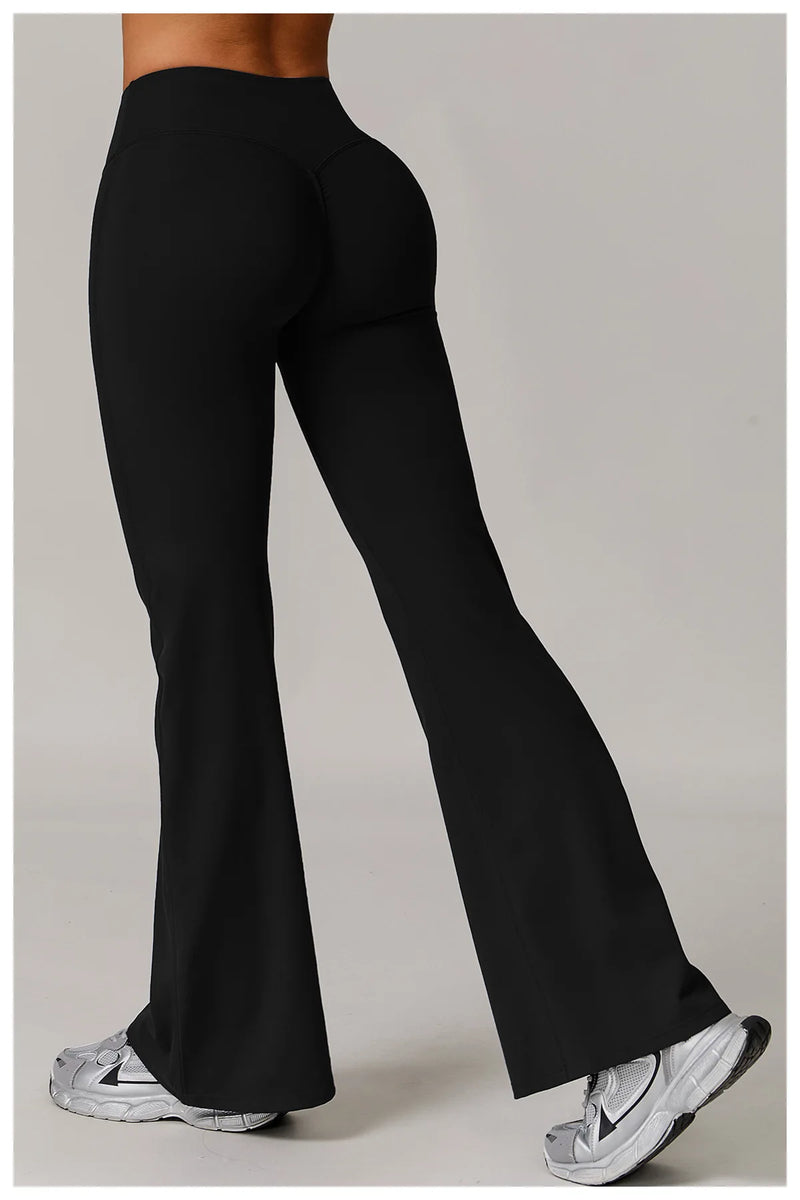 Flared Leggings - mum tum hiding