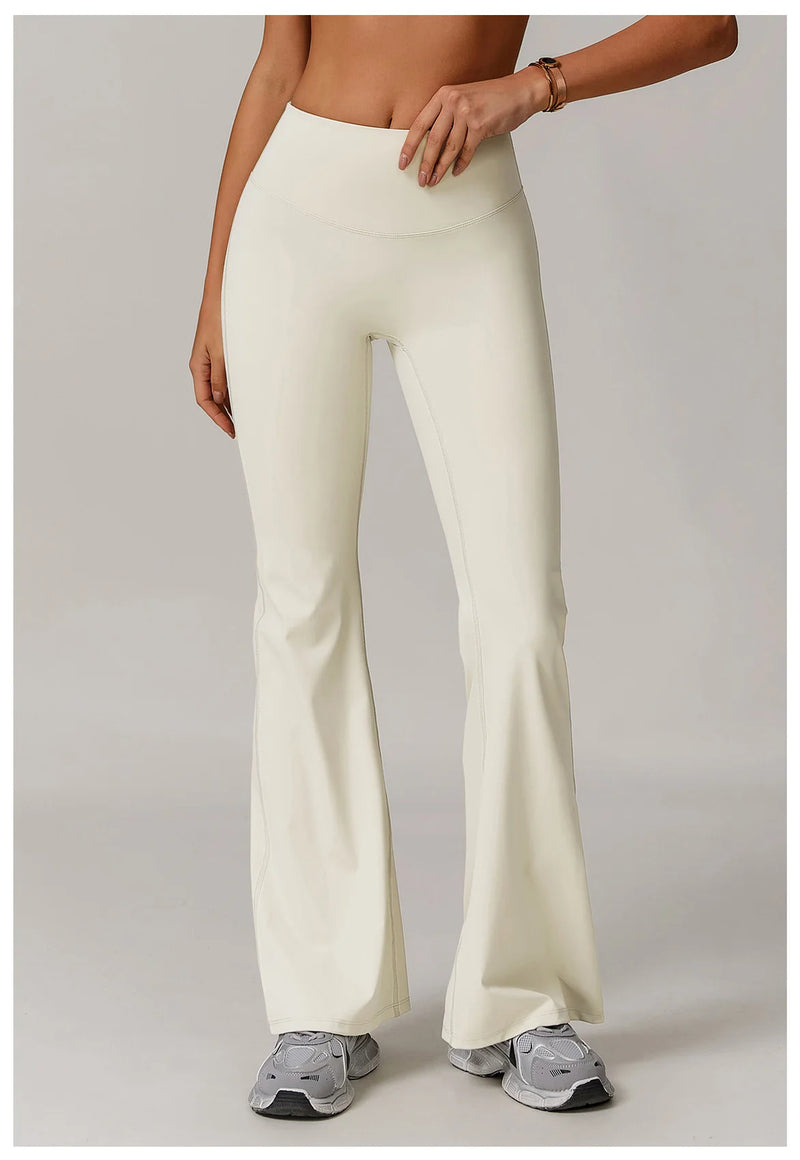 Flared Leggings - mum tum hiding