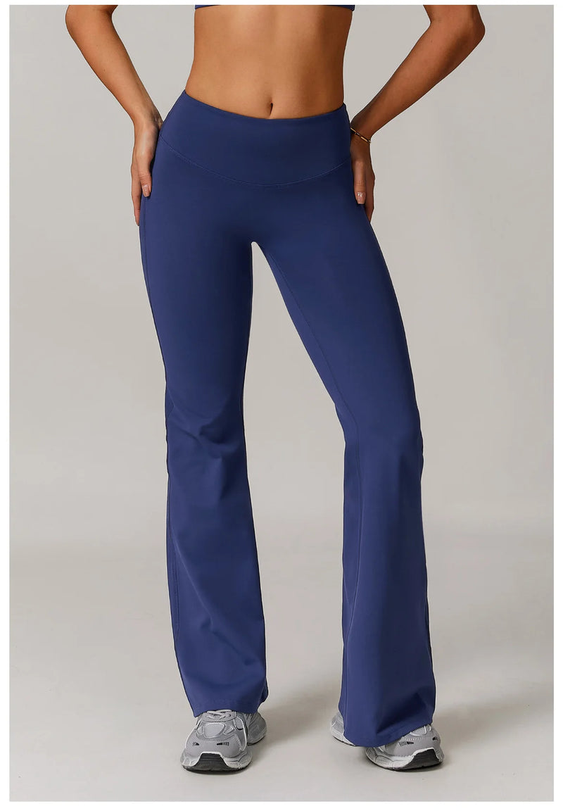 Flared Leggings - mum tum hiding