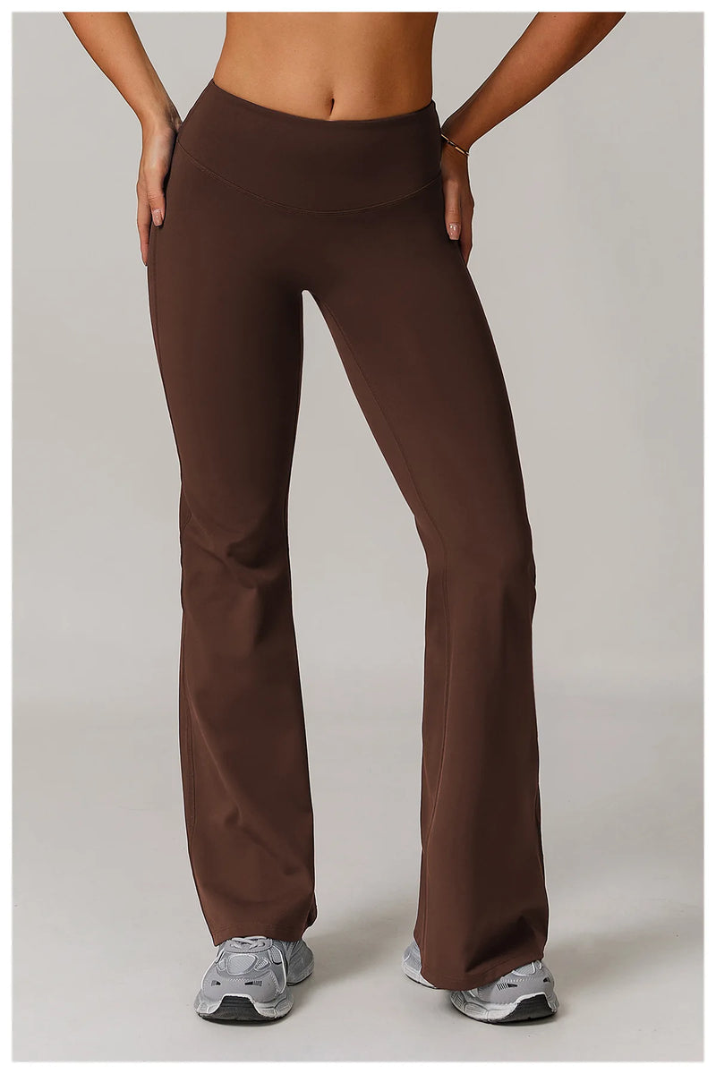 Flared Leggings - mum tum hiding