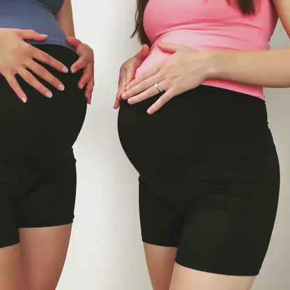 Emama Maternity Leggings Full Length + Pockets - Black