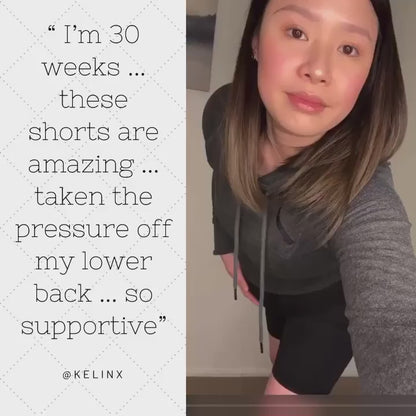 emama Maternity Bike Shorts - Black